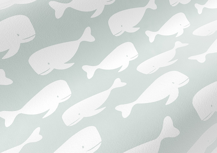 Whaling Around, Moss Green - Made to Measure Curtains - Image 4